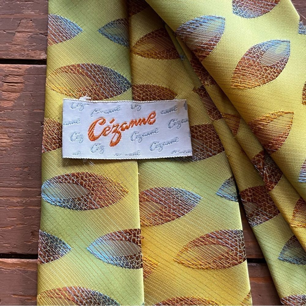 Cezanne Almond Seed Vintage Tie - Picture 2 of 3